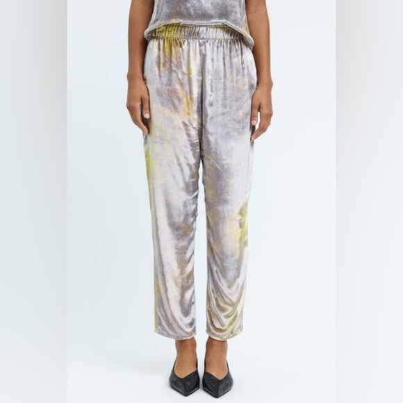 Raquel Allegra “Ether Lia” Velvet Set Blazer (L) & Pants (M), NWT Sample Sale - Picture 14 of 16